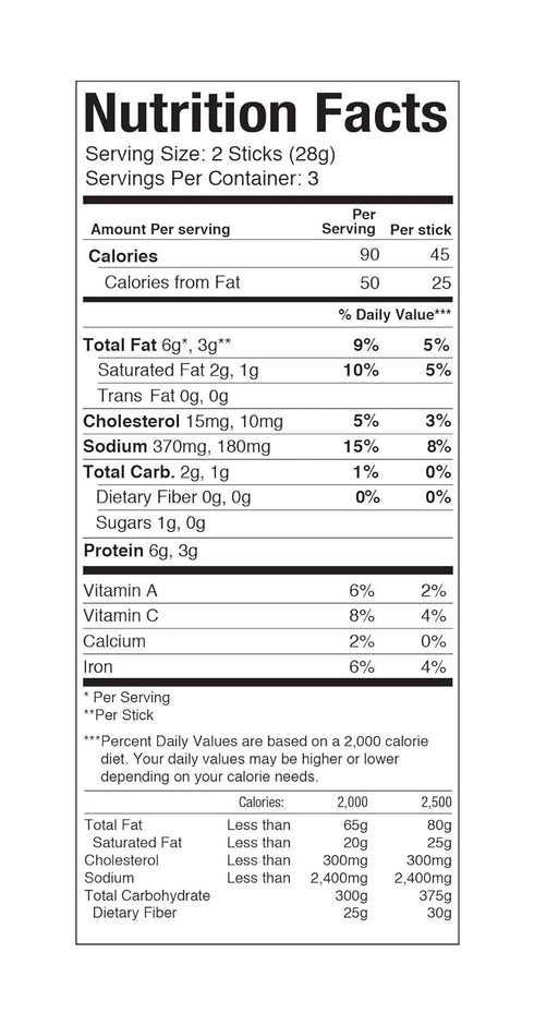 Vermont Smoke & Cure Abf Bbq Beef Sticks, 3 Oz...