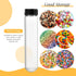 40ml Glass Clear Test Tubes with Screw Caps and Plastic Stoppers, 25 x 115mm Liquid Small Leak-Proof Glass Test Tubes, 12PCS...