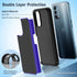 JXVM for OnePlus Nord N200 5G Case: Dual Layer Protective Heavy Duty Cell Phone Cover Shockproof Rugged with Non Slip Textured Back - Military Pro...