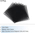 MECCANIXITY 6PCS PC Dust Filter, 90x90mm PVC Computer Case Cooler Dustproof Mesh Cover Fan Grills for Computer Chassis Speakers, Black...