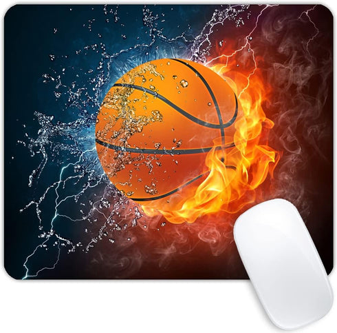 Water and Fire Balls Marble Mouse pad Customized Mousepad Non-Slip Rubber Base Mouse Pads for Computers Laptop Office Desk Accessories Mouse pad...