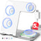 Wireless Charger, 3 in 1 Wireless Charging Station for Apple, Ultra-Thin Aluminum Alloy Charger for iPhone14/13/12/11/X/8 Series, for Apple Watch ...