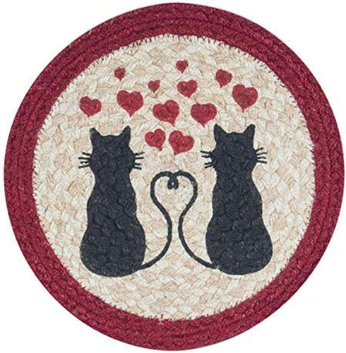 Earth Rugs Trivet 10"x10" Multicolor...