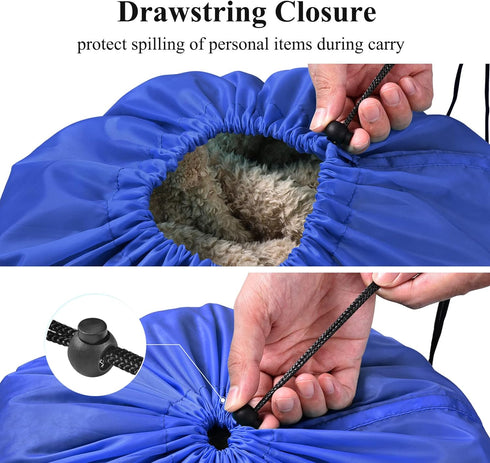 OTraki 28x45 inch Extra Large Laundry Bag 2 Pack Drawstring Laundry Hamper Bag Heavy Duty Dirty Clothes Bag Washable Organizer Storage for Camp Ho...