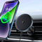 Beeasy for MagSafe Car Mount Charger, 15W Fast Charging Magnetic Wireless Car Charger, Car Phone Holder Mount for Vent ONLY Fit iPhone 15 Pro Plus...