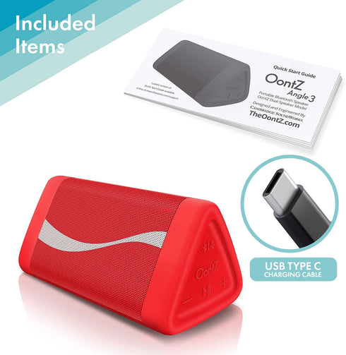 OontZ Angle 3 Coca-Cola Edition Bluetooth Speaker, Portable Wireless Bluetooth Speaker, 10 Watts, up to 100 ft Bluetooth Range, Loud Portable Blue...