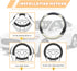 15 Inch Car Steering Wheel Cover with Anti-Slip Lining,Cute & Stylish Car Wheel Cover Car Decorations for All Seasons,PVC Leather Steering Wheel C...