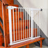 4 Pack Baby Gate Wall Protector Wall Cups for Child Pressure Mounted Stair Safety Gate, Protect Walls & Doorways from Pet & Dog Gates, Black...