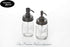 Ball Mason Jar Soap Dispenser Pump with Non-Slip Coaster, 16oz Clear Pint Ball Jar Soap Dispenser, Glass with Oil Rubbed Bronze Dispensing Lid, Ru...