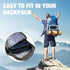 Aosbos Small Lunch Bag, Blue, Unisex, Portable Mini Cooler, Insulated Thermal Bag for Men and Women...