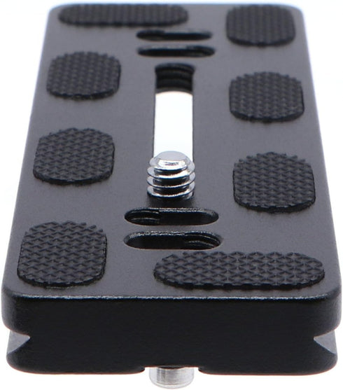 PU-120 120mm Universal Quick Release QR Plate with D-Ring Screw for Tripod Monopod Ball Head DSLR Camera, Arca-Swiss Compatible...