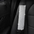 U&M 4 Packs Bling Bling Seat Belt Shoulder Pads, Luster Crystal Car Seatbelt Covers Diamond Car Decor Accessories for Women (Silver) (Black)...