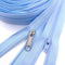 10Yards Bulk Zippers #3 Nylon Coil Zippers by The Yard with 15pcs Auto-lock Zipper Sliders and 10pcs Silver Pulls for Sewing Crafts Bages(#3 Candy...