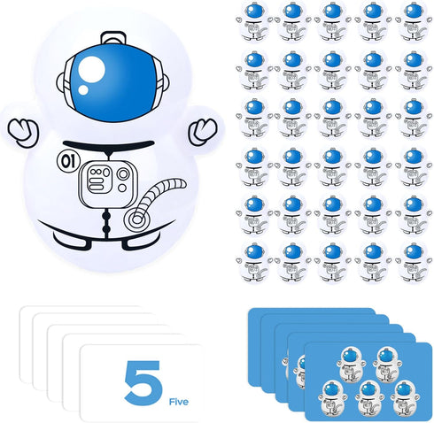 Educational Toys for Kids, 50PCS Math Education Toys for Boys Girls Mini Tumbler Bulk Toys, Self-righting Doll Toys Classroom Rewards Math Party F...