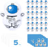 Educational Toys for Kids, 50PCS Math Education Toys for Boys Girls Mini Tumbler Bulk Toys, Self-righting Doll Toys Classroom Rewards Math Party F...
