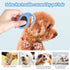 2PCS Pet Knotting Comb, 3 in 1 Knotting Comb Pet Grooming Tool, Small and Sharp, for Removing Tangled and Loosse Hair (Blue*2)...