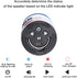 Oil Drum Wireless Bluetooth Speaker, Small Metal Speaker with American Flag Pattern, Mini Portable Speaker 12 Hours Playing Music, TWS Pairing Ste...