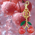 Cherry Bag Charms Purse Charms For Handbags Cute Cherry Keychain Accessories Gifts For Women Teen Girls Purse Cherms For Handbags Cherry Charm Che...