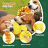 Sturdy and Durable Duck Dog Toy for Chewy Dogs, with Crinkle Paper and Squeaker, Large Dog Interactive Tug-of-War Dog Toy, Keeps Busy, Suitable fo...