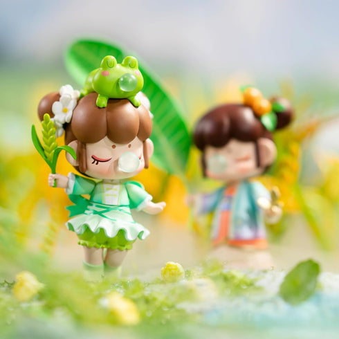 Rolife Nanci Blind Box-24 Solar Terms Series Spring and Summer, 1PC Exclusive Action Figure Box, Popular Collectible Toy Cute Action Figure Creati...
