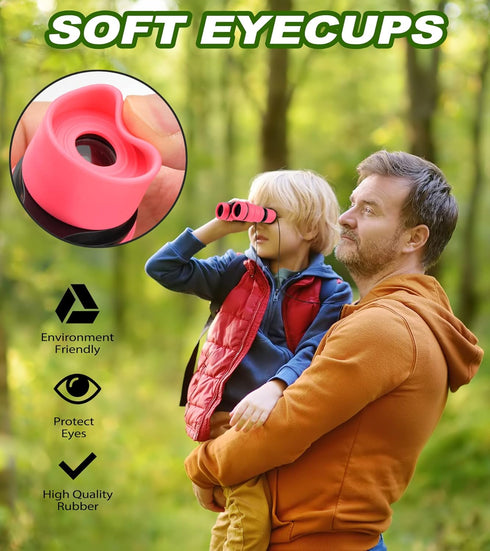 Binoculars for Kids, Kids Binoculars for 3-12 Years Boys and Girls Toys Gifts Optics Shockproof Toy Binoculars for Bird Watching, Educational Insi...