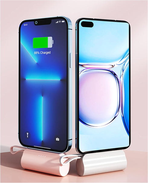 mini Pocket size for iPhone, Small Power Bank Fast Charging 5000mAh PD Battery Pack Compatible with iPhone 14 plus/14 Pro Max/13/13Pro Max/12/12Mi...