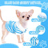 2 Pieces Dog Shirts for Small Dogs Boy Girl Stripe Dog Clothes Spring Summer Chihuahua Yorkie Clothes Soft Pet T-Shirt Extra Small Dog Clothes Pup...