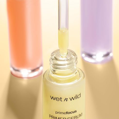 wet n wild Prime Focus Facial Serum Primer Makeup Extending, Hydrating Face Skin Care Product, Reduces Fine Lines And Wrinkles, For Repairing Dry ...