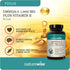 NatureWise Extra-Strength Omega 3 Fish Oil Supplement - 1000mg per Serving - 600 EPA & 400 DHA and Vitamin E - Support for Heart & Brain Health - ...