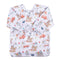 Baby Bib Sleeved Shirt With Pocket 1-3 years old Toddler (Deers Rabbits)...