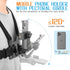 Mobile Phone Chest Mount Harness Strap Cell Phone Holder Mount for Video Recording Bike/Kayak/Fishing/Skateboard POV/VLOG for iPhone/Samsung for G...