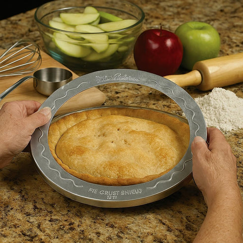 Mrs. Anderson's Baking Pie Crust Protector Shield, Fits 9.5 and 10-Inch Plates, Set of 2...