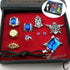 Cosplay Black Butler Ciel Sebastian Ring Necklace Earring Studs Set...