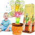 Dancing Cactus, Talking Cactus Toy, Dancing Cactus Mimicking Toy, Repeating and Recording What You Say, Cactus Baby Toy with LED, Repeat, Dance, R...