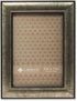 Lawrence Frames Domed Burnished Picture Frame, 5x7, Silver...