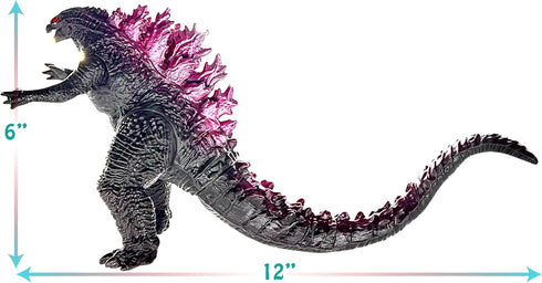TwCare Godzilla vs. Kong Toy Action Figure: King of The Monsters, Movie Series Movable Joints Soft Vinyl, Travel Bag...