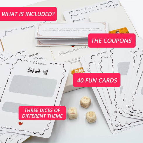 Date Night Ideas Cards for Couples - Funny Romantic Scratch Off Card Deck Game for Date Night - Great Gift Lovely Time for Boyfriend/Husband/Girlf...
