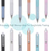 Ballpoint Pens Black Ink Retractable Pen Ball Point Pen for Journaling Writing Office Pen (6+1 count)...