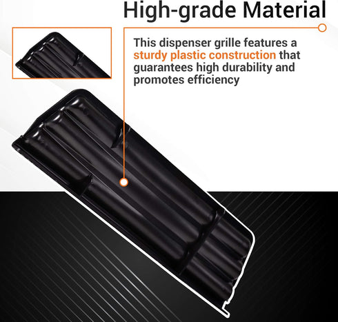 BlueStars 2206670B Refrigerator Dispenser Grille - Compatible with Whirlpool & Kenmore Models - Replaces WP2206670B W10171993 W10189532 WP2206670B...