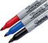 Sharpie 30173PP Permanent Marker, Fine Point, 3/PK, Assorted...