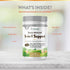 NaturVet Senior Advanced 5-in-1 Support Dog Supplement – Helps Support Immune System, Heart, Liver, Cognitive Function, Eye Health – Includes Gink...