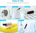 Straw Cleaner Brush Sets, 10 inch Long Tube and Bottle Cleaning Brushes, 10 PCS Professional Flexible Brushes for Cleaning Pipes, Keyboards, Glass...