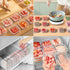Food Storage Containers with Lids, Plastic Fridge Organizer Clear Bins, 350ml Sealed Food Containers, Reusable Takeaway Kitchen Freezer Storage Bo...