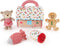 GUND Baby Play Soft Collection, My First Gingerbread House 5-Piece Playset with Rattle, Squeaker and Crinkle Plush Toys, Sensory Toy for Babies, 7...