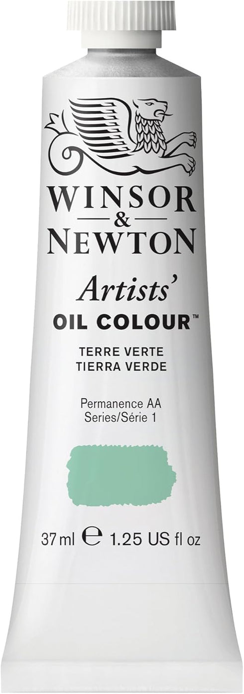 Winsor & Newton Artists' Oil Color, 37ml (1.25 oz) Tube, Terre Verte...
