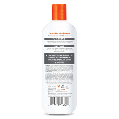 Cantu for Men 2-in-1 Hair & Body Wash, 13.5 fl oz (Packaging May Vary)...