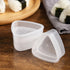 Rice Ball Maker - 3 Pack Onigiri & Sushi Mold Kit for Kids - Triangle Musubi Maker Press for Bento Box Accessories...