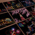 Magic Scratch Art Paper(7.9"x5.5") Rainbow Landscape Engraving Art Mini Scratchboard DIY Pads for Adults and Kids, Crafts Set: 12 Sheets Scratch P...