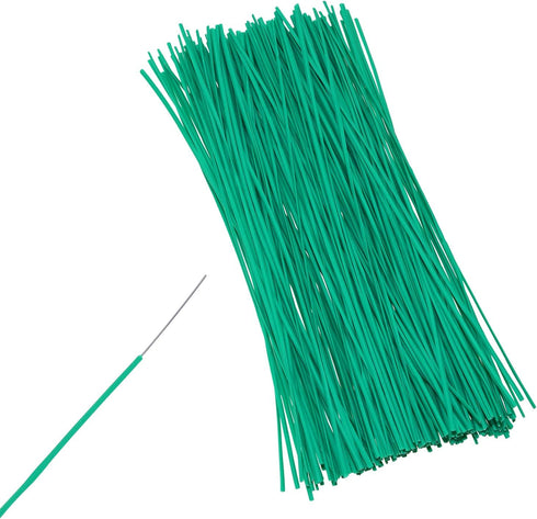 200pcs Plastic Twist Ties Plant Ties Reusable Bread Twist Ties Cake Pop Ties Cable Ties Candy Ties for Bags Garden Home Office Craft 6inch (Light ...