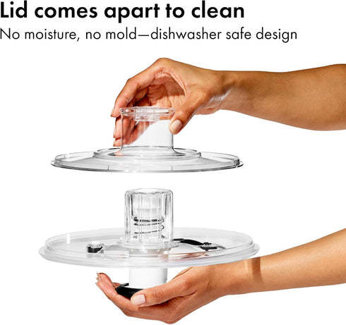 OXO Good Grips Little Salad & Herb Salad Spinner, Fruit Washer and Lettuce Spinner...